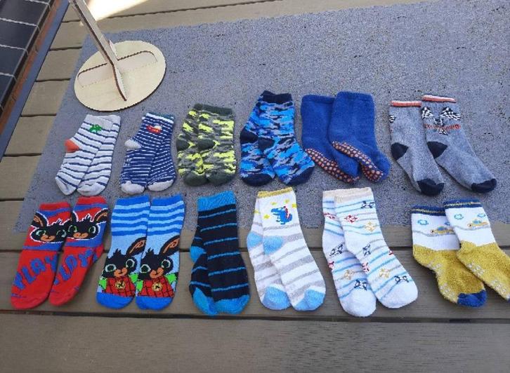 Bundel 12 paar jongens sokken Mt 23-26, Kinderen en Baby's, Kinderkleding | Schoenen en Sokken, Gebruikt, Sokken, Jongen, Ophalen of Verzenden