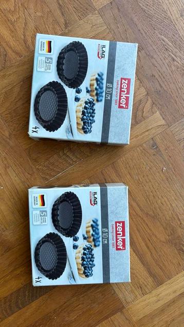Zenker Mini Bakvormpjes (8 stuks) beschikbaar voor biedingen