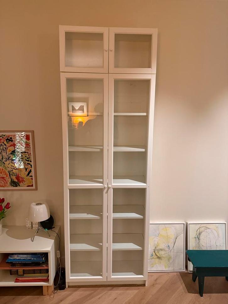 Ikea Pax kast met extra bovenkast, Huis en Inrichting, Kasten | Boekenkasten, Gebruikt, 50 tot 100 cm, 200 cm of meer, 50 tot 75 cm