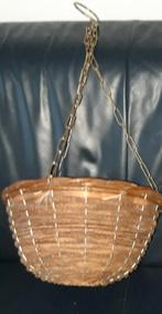 Mand + Ketting, Ophalen of Verzenden, Nieuw, Rond, Riet