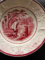 4 antieke ontbijtborden, Ophalen