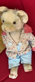 Antieke mohair Teddy Beer vintage speelgoed beer, Ophalen of Verzenden, Gebruikt, Stoffen beer, Overige merken