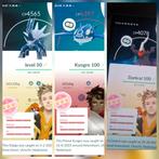 3 x sterke Pokemon Go acc level 44, Ophalen of Verzenden, Zo goed als nieuw