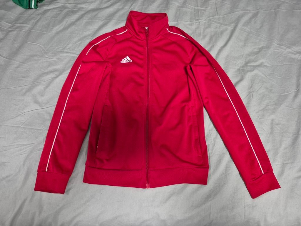 Adidas vest rood maat 152, Adidas, Jongen of Meisje, Trui of Vest, Ophalen of Verzenden