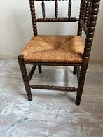 Bobbin turned hoekstoel met Rietzitting, Ophalen