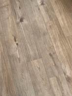 Kliklaminaat vloer, licht eiken, 90m2, Ophalen, Gebruikt, 50 tot 150 cm, 10 m² of meer