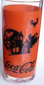 Coca-Cola HALLOWEEN oranje glas uit Frankrijk Coca Cola, Verzenden, Nieuw, Bierglas
