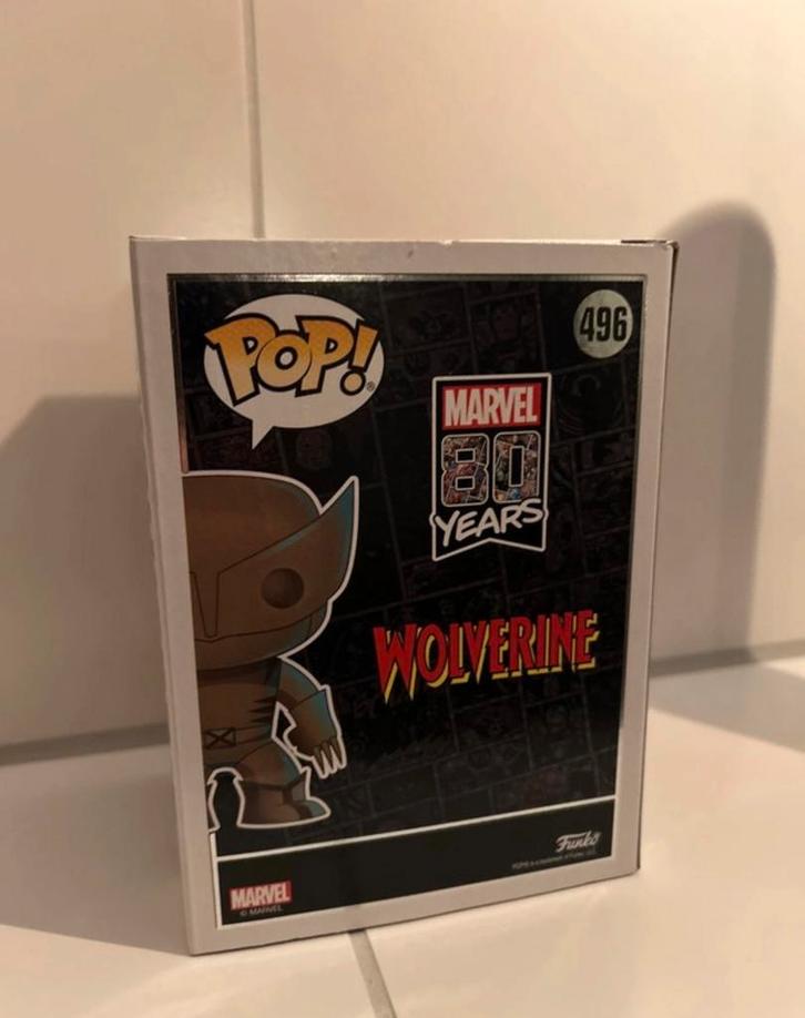 Funko Pop! Wolverine - Marvel 80 Years, Verzamelen, Poppetjes en Figuurtjes, Zo goed als nieuw, Verzenden