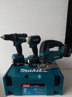 ✅Makita 14.4 3delig combiset ddf470 /dtd136 / djv140 Nieuw!!, Doe-het-zelf en Verbouw, Gereedschap | Boormachines, Ophalen of Verzenden