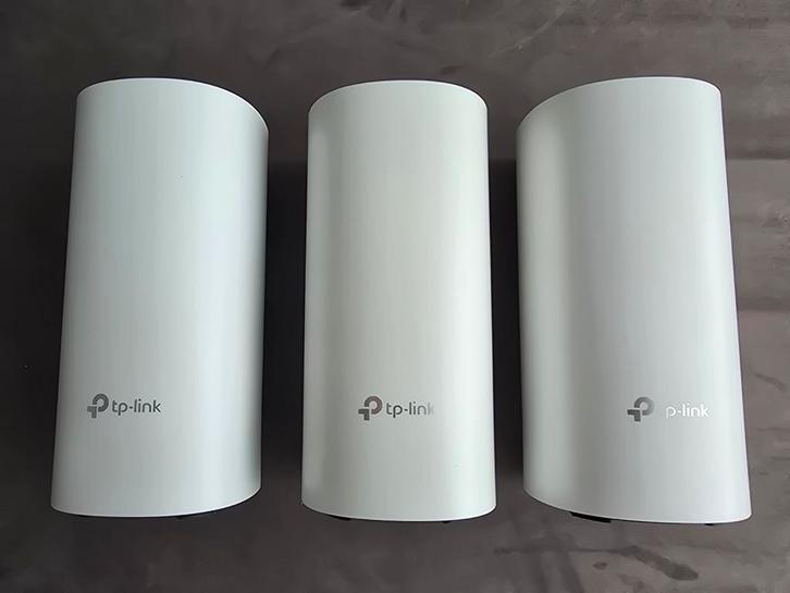 TP-Link Deco M4 (3-pack) (EU) Mesh WiFi Systeem, Computers en Software, Powerlines, Zo goed als nieuw, Ophalen of Verzenden