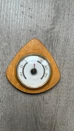 Vintage houten thermometer, Huis en Inrichting, Woonaccessoires | Thermometers, Ophalen of Verzenden, Zo goed als nieuw, Binnenthermometer