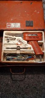 Vintage Weller Record Soldeerpistool in Koffer, Ophalen of Verzenden, Gebruikt, Minder dan 150 ampère, Overige typen