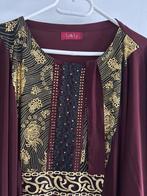 Jurk donker rood maat L of XL, Maat 46/48 (XL) of groter, Nieuw, Ophalen of Verzenden, Rood