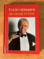 Toon Hermans - 80 Gedachten, Boeken, Ophalen of Verzenden, Zo goed als nieuw, Kunst en Cultuur