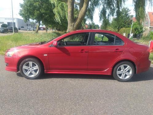 Mitsubishi Lancer 1.8 Mivec Sports Sedan 2010 Rood, Auto's, Mitsubishi, Bedrijf, Lancer, Benzine, D, Sedan, Handgeschakeld, Origineel Nederlands