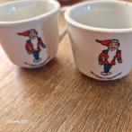 2 piggelmee kopjes van kinderservies, Ophalen of Verzenden, Zo goed als nieuw