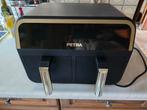 Airfryer, dubbele. Merk Petra. Zwart, Ophalen of Verzenden, Zo goed als nieuw