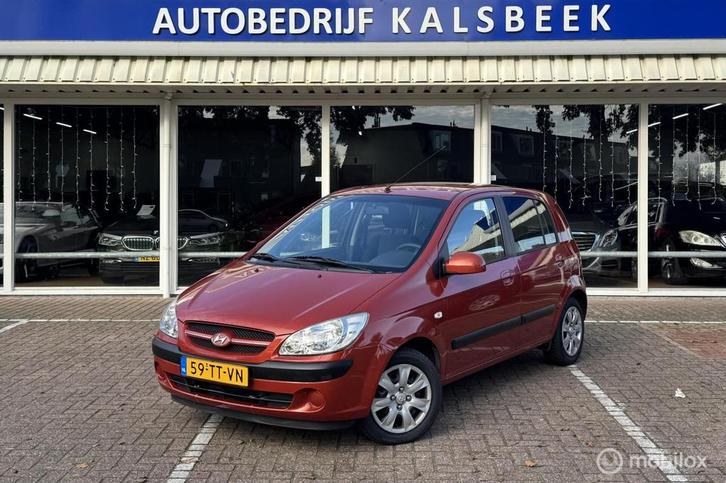 Hyundai Getz 1.1i Active Young|NWRiem en Koppeling|, Auto's, Hyundai, Bedrijf, Te koop, Getz, ABS, Airbags, Alarm, Centrale vergrendeling