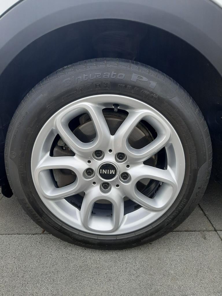 MINI COOPER wielen 5x112 PIRELLI 195/55R16 TPMS, Auto-onderdelen, Banden en Velgen, 16 inch, Banden en Velgen, Ophalen of Verzenden