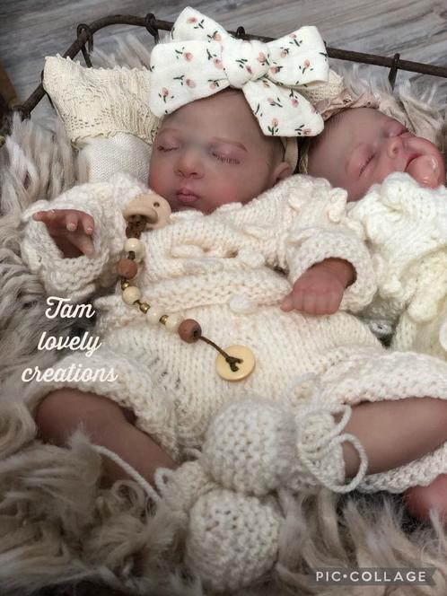 Reborn baby 👶🏻Luna prematuur reborn 30 cm, Verzamelen, Poppen, Nieuw, Babypop, Levensecht of Reborn, Verzenden