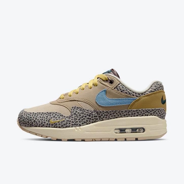 Nike Air Max 1 ‘Safari Cobblestone’ - maat 43, Kleding | Heren, Schoenen, Nieuw, Sneakers of Gympen, Overige kleuren, Ophalen of Verzenden