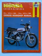 HONDA CB100 N & CB125 N 1978-1986 HAYNES werkplaatshandboek, Motoren, Handleidingen en Instructieboekjes, Ophalen of Verzenden