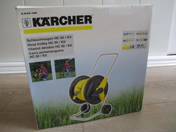 Nieuw in verpakking; Karcher slangwagen HC 50 kit 15 meter beschikbaar voor biedingen