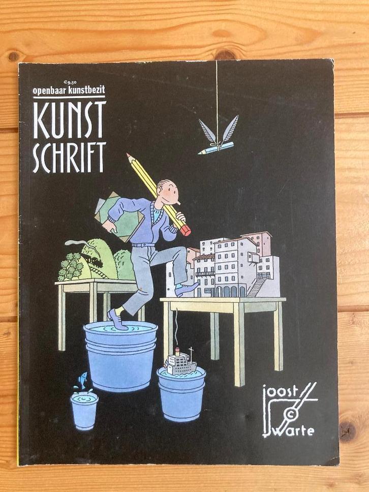 Joost Swarte kunstschrift grafisch ontwerper striptekenaar, Boeken, Kunst en Cultuur | Beeldend, Gelezen, Grafische vormgeving