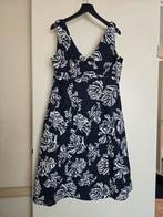 Jurk gevoerd donkere blauw mt 44 merk Luisa Cerona., Blauw, Maat 42/44 (L), Ophalen of Verzenden, Zo goed als nieuw