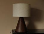 lampenvoet bruin, Huis en Inrichting, Lampen | Tafellampen, Ophalen of Verzenden, Zo goed als nieuw, Metaal, Minder dan 50 cm