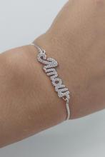 Amour armband, Sieraden, Tassen en Uiterlijk, Ophalen of Verzenden, Zo goed als nieuw, Zilver, Zilver