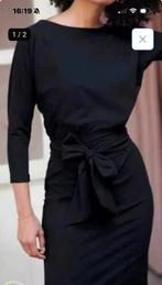 LaDress Carla Zwart  l/xl of xxl Zo goed als nieuw, Kleding | Dames, Jurken, Zwart, Maat 46/48 (XL) of groter, Ophalen of Verzenden