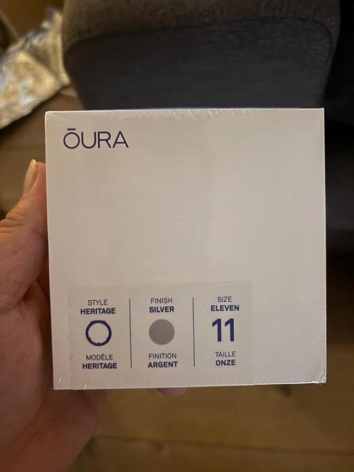 Oura Gen3 Heritage Smart Ring, maat 11/UK V, zilver - NIEUW, Sieraden, Tassen en Uiterlijk, Activity trackers, Nieuw, Android