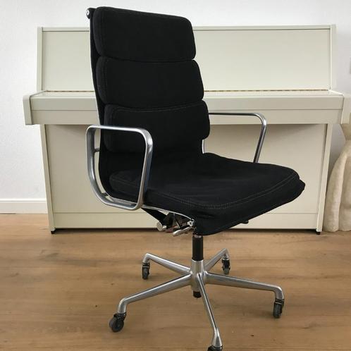 Vintage Herman Miller Eames bureaustoel EA 219 zwart, Huis en Inrichting, Bureaustoelen, Gebruikt, Zwart, Ophalen of Verzenden