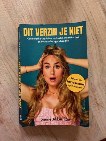 Dit verzin je niet - Sanne Akkerman beschikbaar voor biedingen