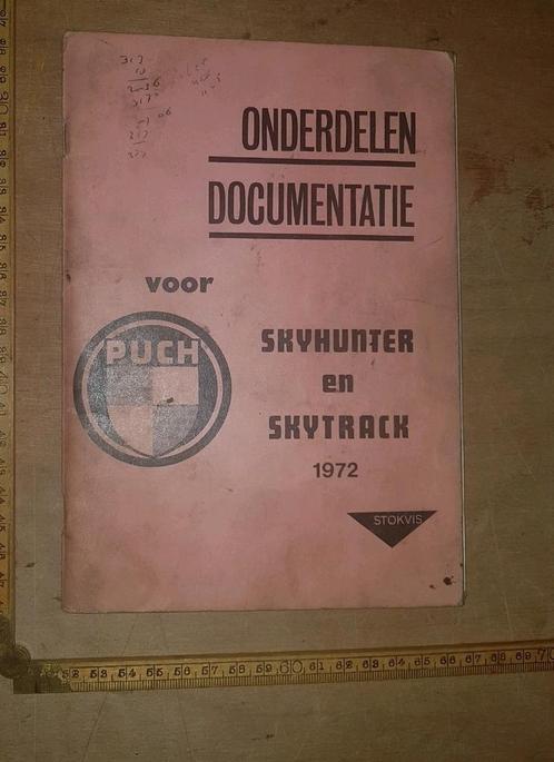 Puch Skyhunter Skytrack onderdelen katalogus, Fietsen en Brommers, Handleidingen en Instructieboekjes, Gebruikt, Ophalen of Verzenden