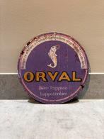 Mancave Bar Café Wanddecoratie metalen bordje Orval bier, Ophalen of Verzenden, Zo goed als nieuw, Reclamebord, Plaat of Schild