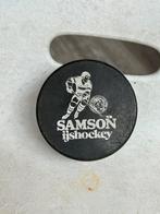 SAMSON ijshockey puck, Gebruikt, Onbekend, Ophalen of Verzenden, Onbekend