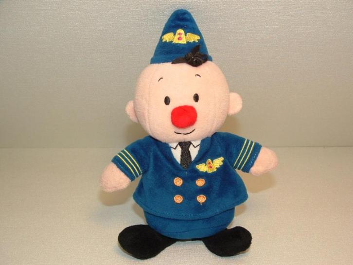 STUDIO 100 POPJE PLOPSALAND CLOWN BUMBA VELOURS, Kinderen en Baby's, Speelgoed | Knuffels en Pluche, Nieuw, Overige typen, Ophalen of Verzenden