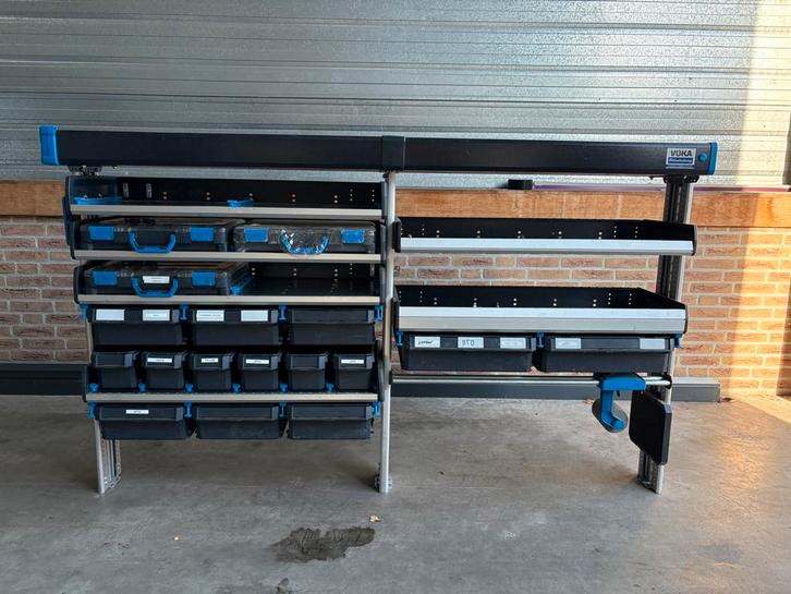 Sortimo Bedrijfswageninrichting - Vito, Trafic, Expert L2/L3, Auto diversen, Auto-accessoires, Zo goed als nieuw, Ophalen