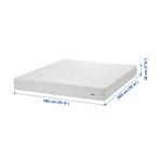 Ikea matras 180x200, met wasbare hoes, Ophalen, Gebruikt, Tweepersoons, Matras