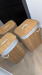 Wasmanden bamboe NIEUW, Huis en Inrichting, Ophalen of Verzenden, Zo goed als nieuw