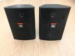 JBL Control 23 set Speakers Zwart, Front, Rear of Stereo speakers, Gebruikt, Minder dan 60 watt, JBL