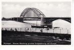 NIJMEGEN,- Nieuwe Waalbrug grootste boogspanning. 27-10, Ophalen of Verzenden, 1920 tot 1940, Ongelopen, Gelderland