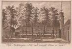 Middelburg. Het handboogen-hof van deszelfs plein te zien. K, Antiek en Kunst, Ophalen of Verzenden