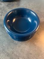 9 kommetjes van Country lifestyle - blauw, Ophalen of Verzenden, Gebruikt, Blauw, Bak of Kom