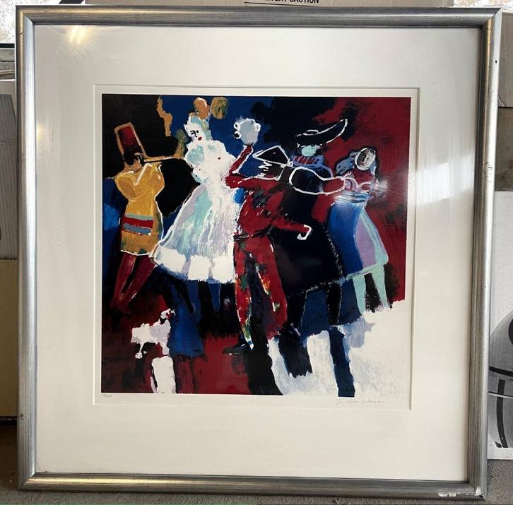 Jan Peter van Opheusden | Carnaval, Antiek en Kunst, Kunst | Litho's en Zeefdrukken, Ophalen