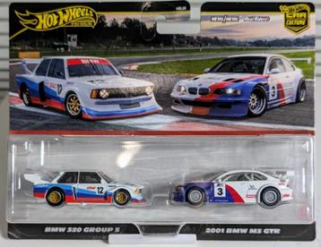 Hot Wheels Premium 2-pack BMW 320 Groep 5 en 2001 BMW M3 GTR beschikbaar voor biedingen