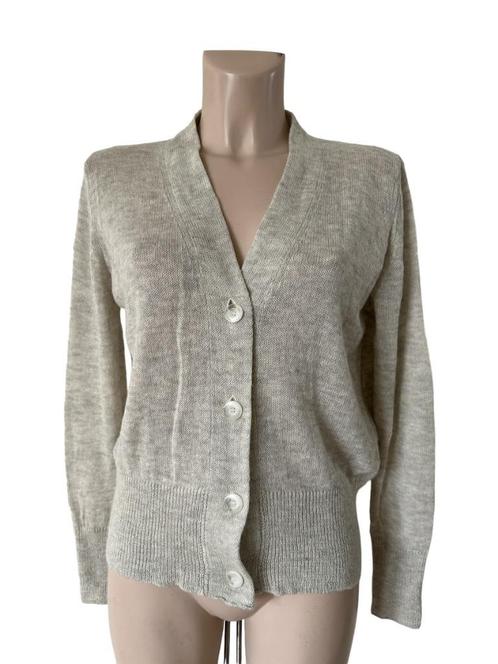 Femmes du Sud vest M, Kleding | Dames, Truien en Vesten, Zo goed als nieuw, Maat 38/40 (M), Beige, Ophalen of Verzenden