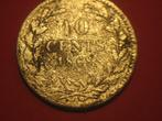 munt     zeer zeldzaam     dubbeltje  1868     Willem III, Koning Willem III, Zilver, Ophalen of Verzenden, 10 cent